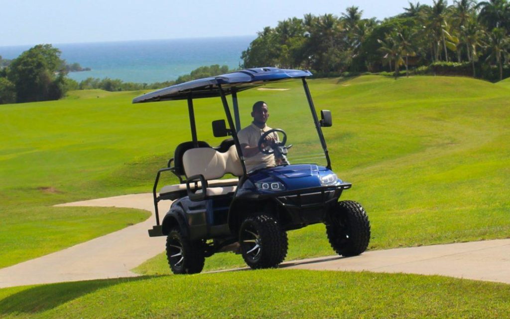 Golf etiquette - cart